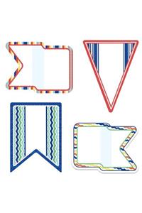 S.S. Discover Flags Cut-Outs