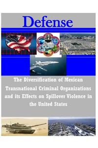 Diversification of Mexican Transnational Criminal Organizations and its Effects on Spillover Violence