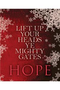 Hope Hymn Advent Bulletin, Large (Pkg of 50)