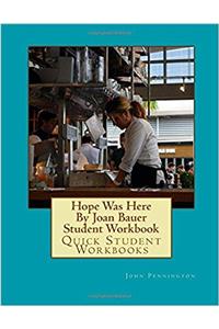 Hope Was Here Student Workbook (Quick Student Workbooks)