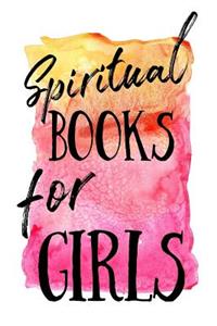 Spiritual Books For Girls: Blank Prayer Journal