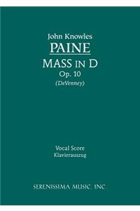 Mass in D, Op.10