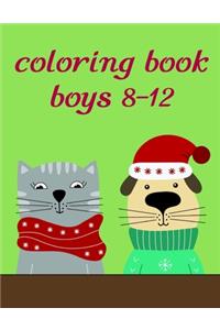 Coloring Book Boys 8-12