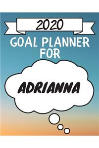 2020 Goal Planner For Adrianna