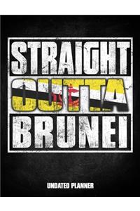 Straight Outta Brunei Undated Planner