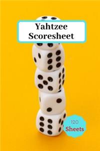 Yahtzee Scores Sheets