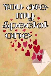 you are my special one pretty beautiful and romantique gift for lovers on valentine's day to celebrate their love