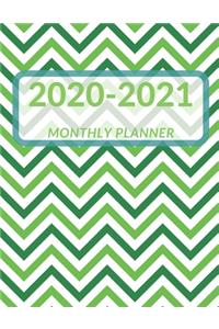 2020 - 2021 Monthly Planner