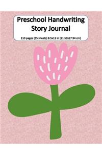 Preschool Handwriting Story Journal