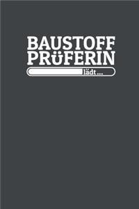 Baustoffprüferin lädt