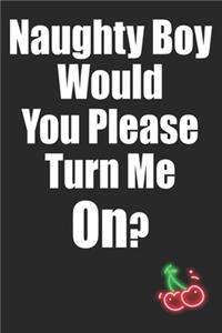 Naughty Boy Would You Please Turn Me On