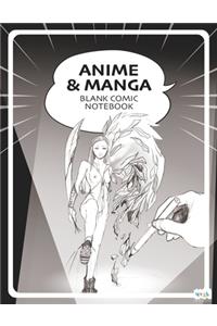 Anime Manga Blank Comic Notebook