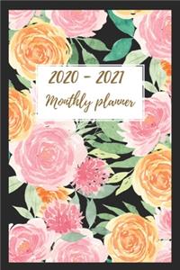 Monthly Planner 2020-2021