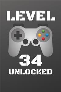 Level 34 Unlocked