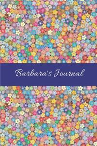 Barbara's Journal: Cute Personalized Name College-Ruled Notebook for Girls & Women - Blank Lined Gift Journal/Diary for Writing & Note Taking