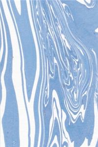 2020 Weekly Planner Blue Marble Swirls 134 Pages