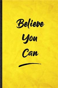 Believe You Can