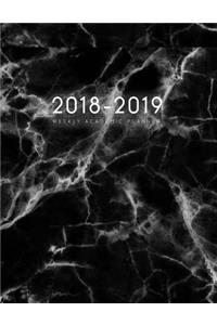 2018-2019 Weekly Academic Planner