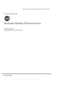 Stochastic Models of Human Errors