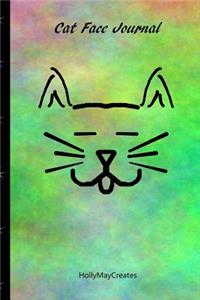 Cat Face Journal