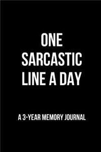 One Sarcastic Line a Day