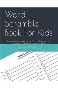 Word Scramble Book for Kids