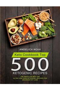 Keto Cookbook Top 500 Ketogenic Recipes