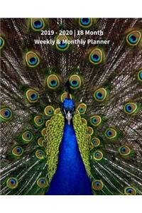 2019 - 2020 18 Month Weekly & Monthly Planner