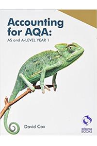 Accounting for AQA : AS and A Level Year 1