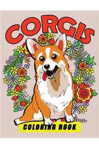 Corgis Coloring Book