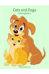 Cats and Dogs Coloring Book 2