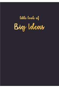 Little Book of Big Ideas, Sketchbook Charcoal, Sketchbook 200 Pages: Softcover Blank Journal, Diary, Chic and Stylish Notebook, Sketchbook, Personal Diary for School.
