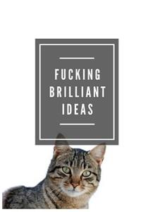 Fucking Brilliant Ideas (Notebook)