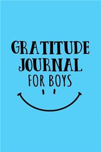 Gratitude Journal for Boys