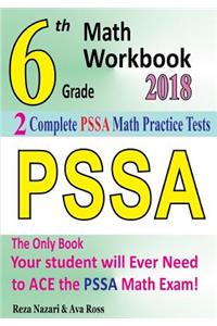 6th Grade PSSA Math Workbook 2018