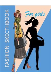 Fashion SketchBook For Girls