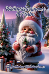 Weihnachtsgnome in Farbe