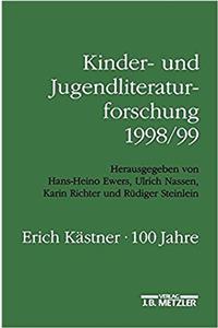 Kinder- Und Jugendliteraturforschung 1998/99