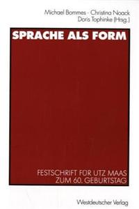 Sprache ALS Form