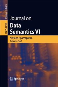 Journal on Data Semantics VI