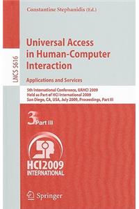 Universal Access in Human-Computer Interaction. Applications and Services