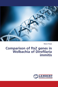 Comparison of ftsZ genes in Wolbachia of Dirofilaria immitis