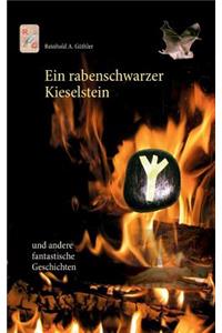 rabenschwarzer Kieselstein