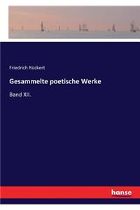 Gesammelte poetische Werke