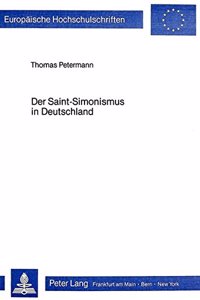 Der Saint-Simonismus in Deutschland