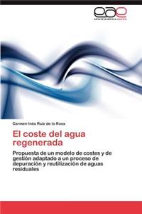 coste del agua regenerada