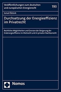 Durchsetzung Der Energieeffizienz Im Privatrecht
