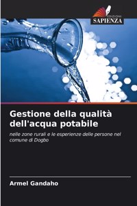 Gestione della qualità dell'acqua potabile