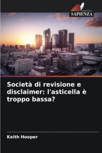 Società di revisione e disclaimer