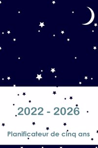 2022-2026 Planificateur de cinq ans